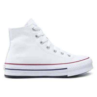 Plátěnky Converse Ctas Eva Lift Hi 272856C Bílá