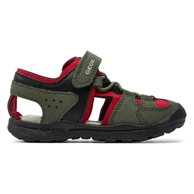 Sandály Geox J Vaniett Boy J455XA 015CE C3267 M Khaki