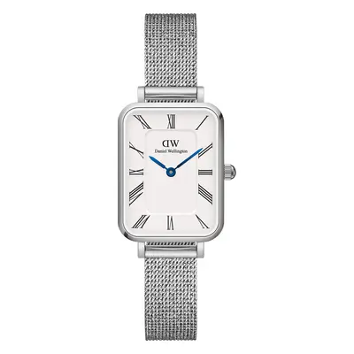 Hodinky Daniel Wellington Quadro Roman Numerals Sterling DW00100690 Stříbrná