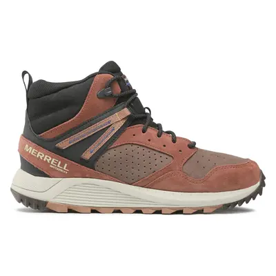 Trekingová obuv Merrell Wildwood Sb Mid Wp J067299 Hnědá