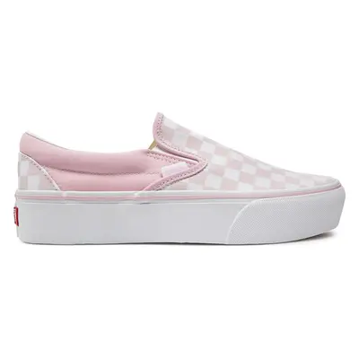 Tenisky Vans Ua Classic Slip-On Platform VN00018EV1C1 Růžová