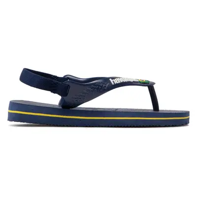 Sandály Havaianas Brasil Logo 41405773587 Tmavomodrá