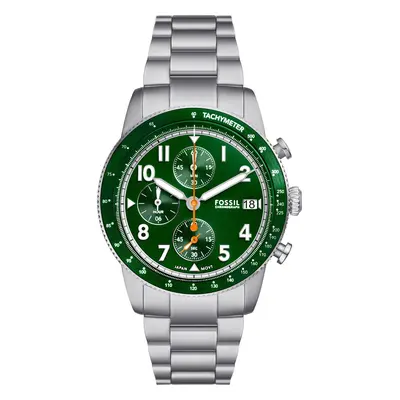 Hodinky Fossil Sport Tourer Chronograph FS6048 Stříbrná