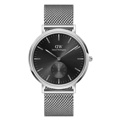 Hodinky Daniel Wellington Classic Multi-Eye Sterling Onyx DW00100711 Stříbrná