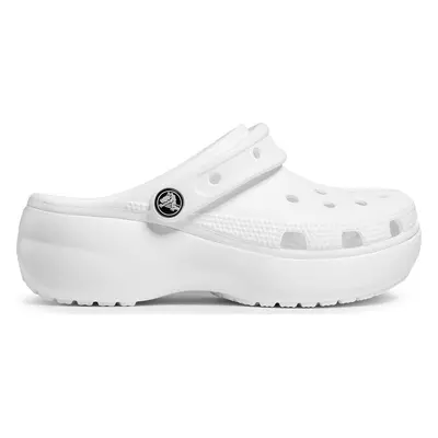 Nazouváky Crocs Classic Platform Clog W 206750 Bílá