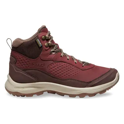 Trekingová obuv Keen Terradora Explorer Mid Wp 1027925-10 Bordó