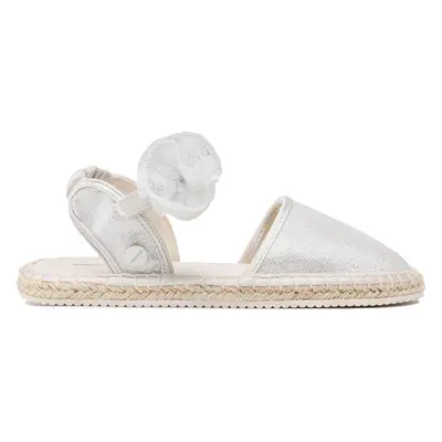 Espadrilky Mayoral 47377 Stříbrná