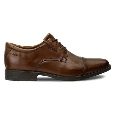 Polobotky Clarks Tilden Cap 261300967 Hnědá