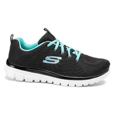 Sneakersy Skechers Get Connected 12615/BKTQ Černá