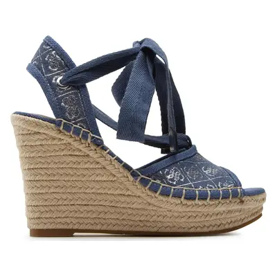 Espadrilky Guess Halona FL6HLO FAL04 Tmavomodrá