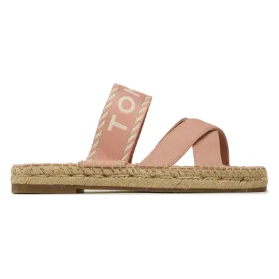 Espadrilky Tommy Hilfiger Seasonal Webbing Sandal FW0FW07181 Růžová