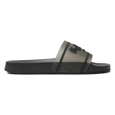 Nazouváky Pepe Jeans Slider Translucent W PLS70147 Černá