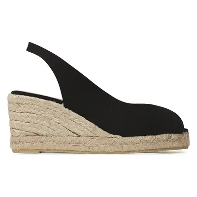 Espadrilky Castañer Barbara/6/001 023056-100 Černá