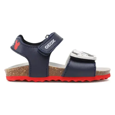 Sandály Geox B Sandal Chalki Boy B152QC000BCC4084 M Tmavomodrá