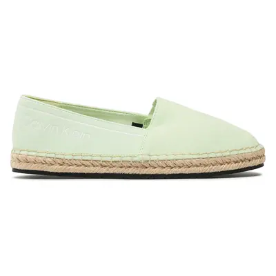 Espadrilky Calvin Klein Esapdrille He-Canvas HW0HW01546 Zelená