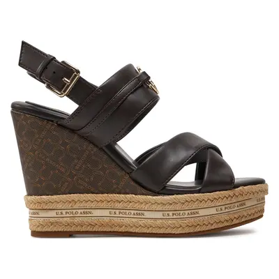 Espadrilky U.S. Polo Assn. Aylin016 Hnědá