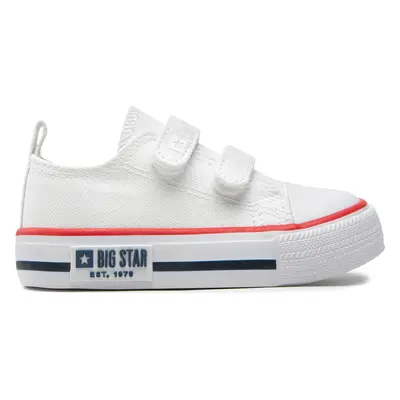 Plátěnky Big Star Shoes KK374085 Bílá