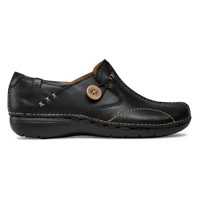 Polobotky Clarks Un Loop 203128374 Černá