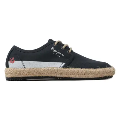 Espadrilky Pepe Jeans Tourist Lace Boys PBS10096 Tmavomodrá