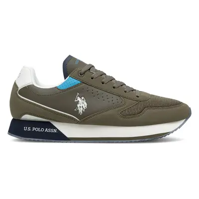 Sneakersy U.S. Polo Assn. NOBIL003G Khaki