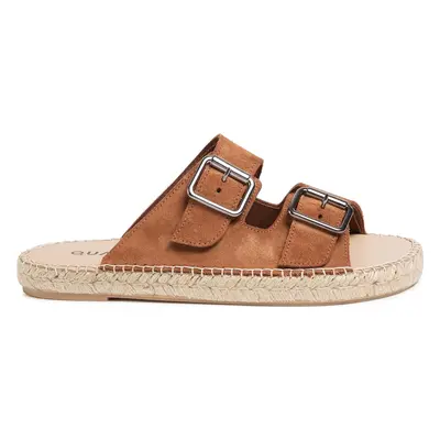 Espadrilky QUAZI QZ-63-04-000623 Hnědá