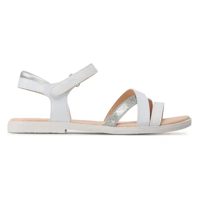 Sandály Geox J Sandal Karly Girl J5235D00254C1000 D Bílá