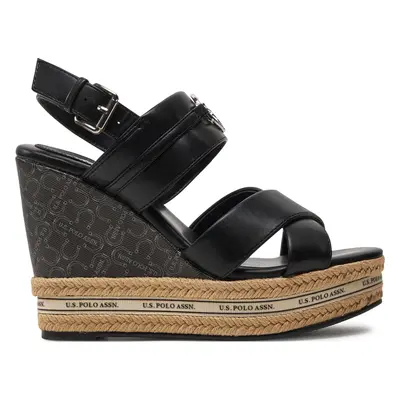 Espadrilky U.S. Polo Assn. Aylin016 Černá