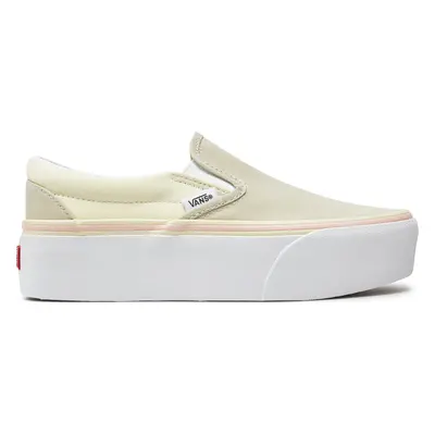 Tenisky Vans Classic Slip-On Stackform VN000CN14481 Béžová