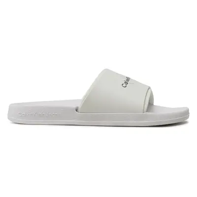 Nazouváky Calvin Klein Jeans Slide Monogram Tpu YM0YM00361 Bílá