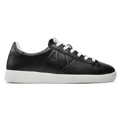 Sneakersy Armani Exchange XUX016 XCC60 A083 Černá