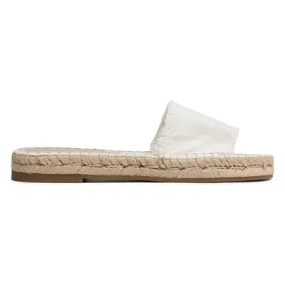 Espadrilky Tommy Hilfiger Flat Sandal FW0FW07103 Écru