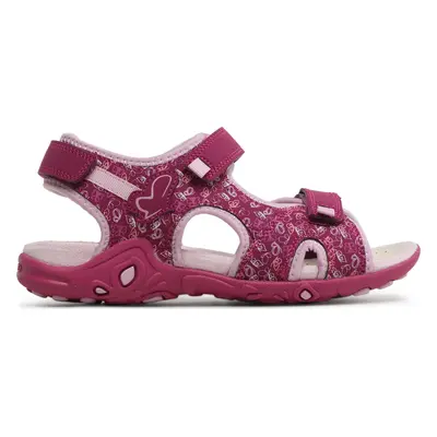 Sandály Geox J Sandal Whinberry G J35GRD0CE15CP8E8 D Růžová