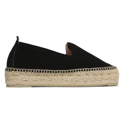 Espadrilky Manebi Double Sole Espadrilles K 1.0 D0 Černá