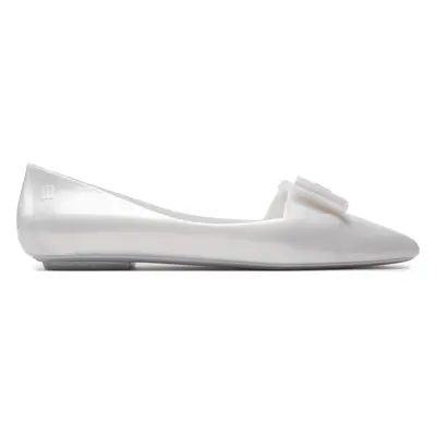 Baleríny Melissa Melissa Pointy Chic Ad 35719 Bílá