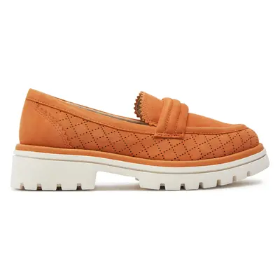 Loafersy Caprice 9-24750-42 Oranžová