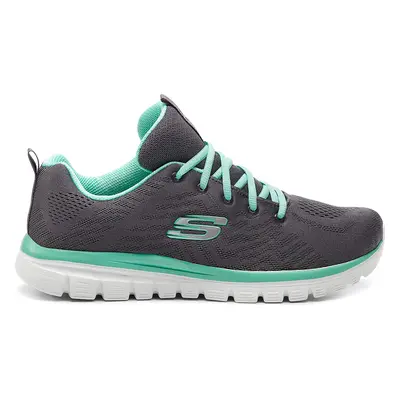 Sneakersy Skechers Get Connected 12615/CCGR Šedá