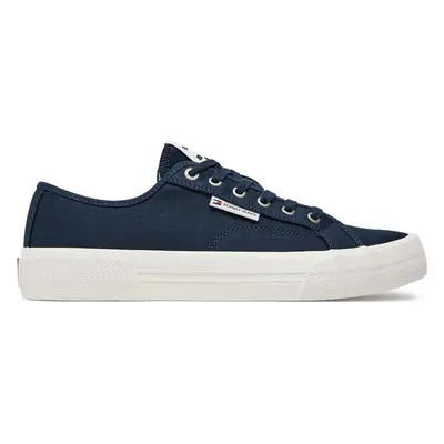 Tenisky Tommy Jeans Tjm Lace Up Canvas Color EM0EM01365 Tmavomodrá