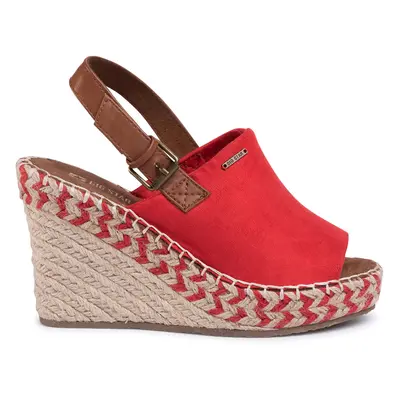 Espadrilky Big Star Shoes FF274981 Červená