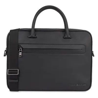 Brašna na notebook Tommy Hilfiger Th Modern Pu Computer Bag AM0AM12232 Černá