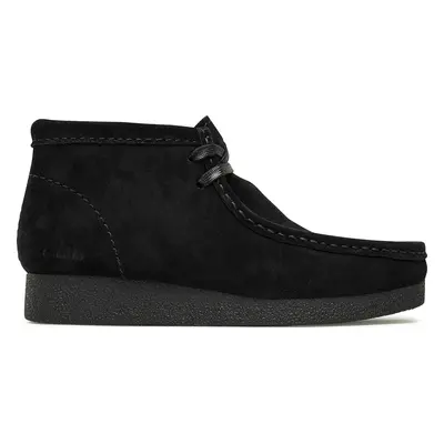 Polokozačky Clarks WallabeeEvoBt 261747434 Černá