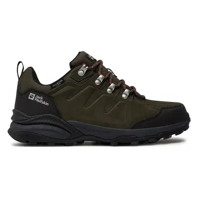 Trekingová obuv Jack Wolfskin Refugio Texapore Low M 4049851 Zelená