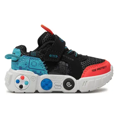 Sneakersy Skechers Lil Gametronix 402262N/BKMT Černá