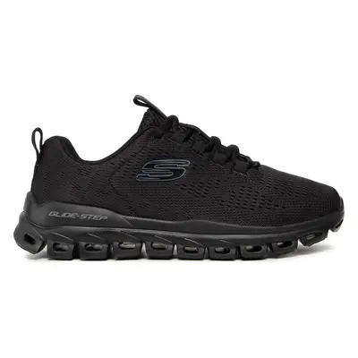 Sneakersy Skechers Fasten Up 232136/B Černá