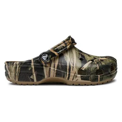 Nazouváky Crocs Classic Realtree 12132 Zelená