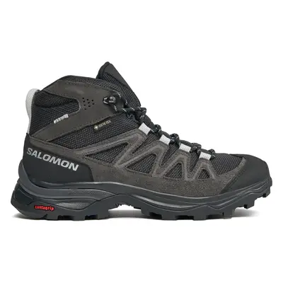 Trekingová obuv Salomon X Ward Leather Mid GORE-TEX L47181900 Černá