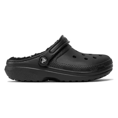 Nazouváky Crocs Classic Lined Clog 203591 Černá