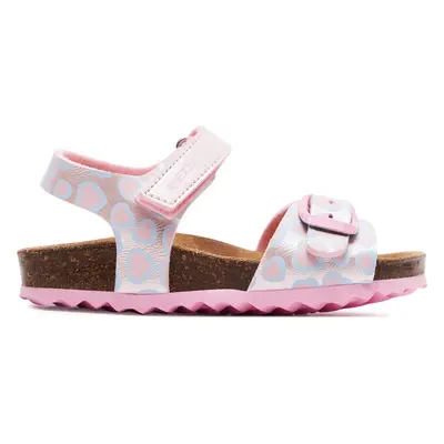 Sandály Geox B Sandal Chalki Girl B922RA 000NF C8868 M Růžová