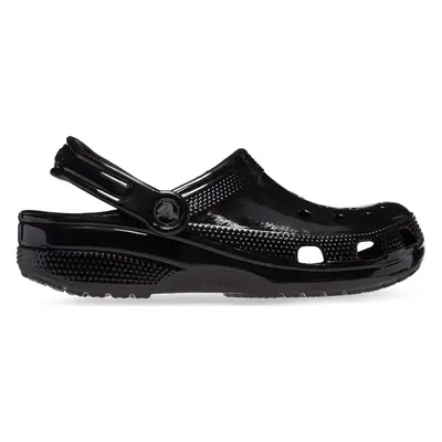 Nazouváky Crocs Classic High Shine Clog 209609 Černá