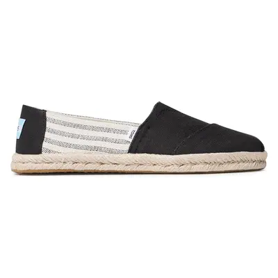 Espadrilky Toms Alpargata Rope 10019904 Černá