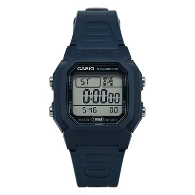 Hodinky Casio Digital W-800H-2AVES Tmavomodrá